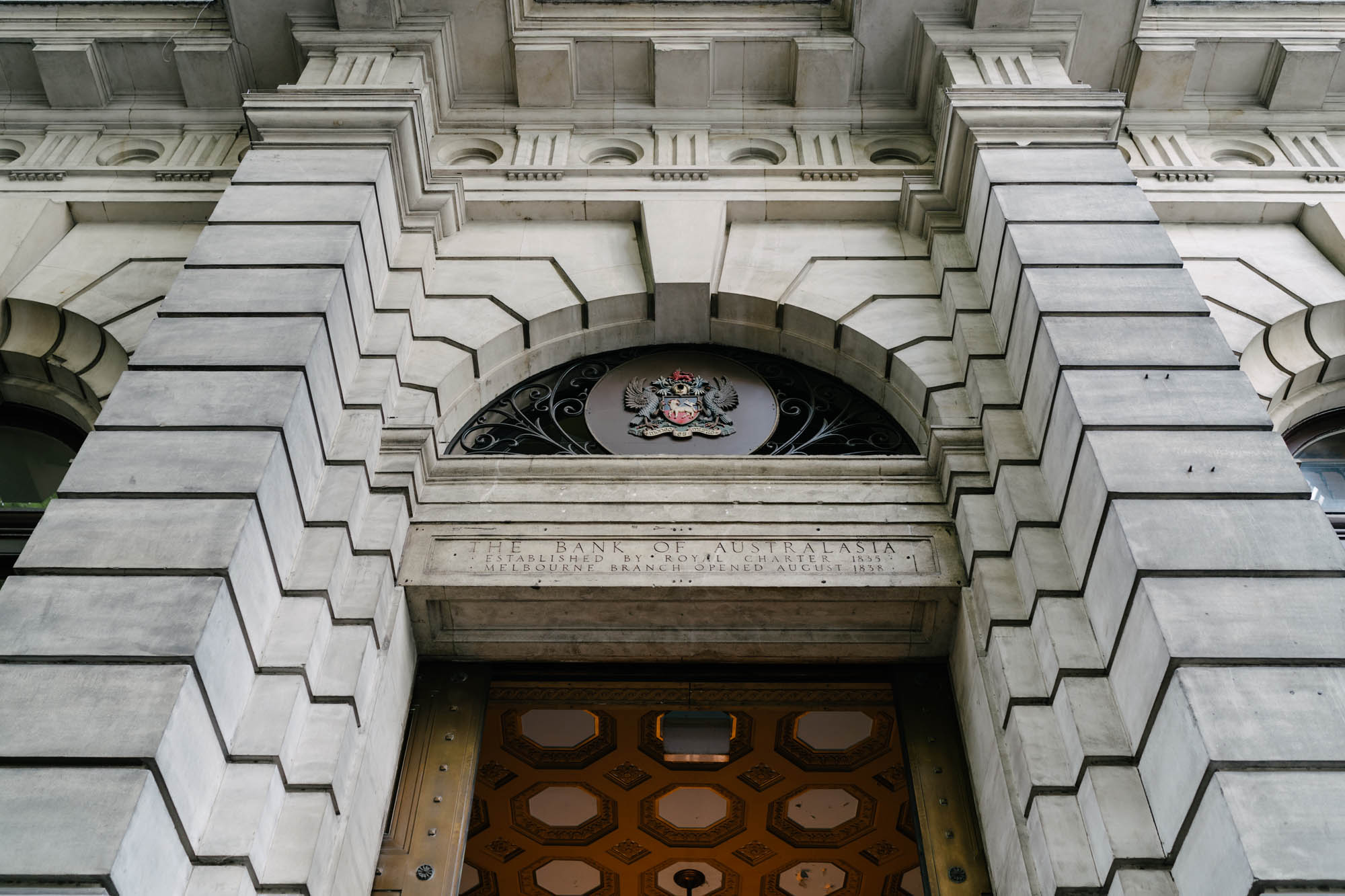 Melbourne Heritage Listed Building - The Bank of Australasia