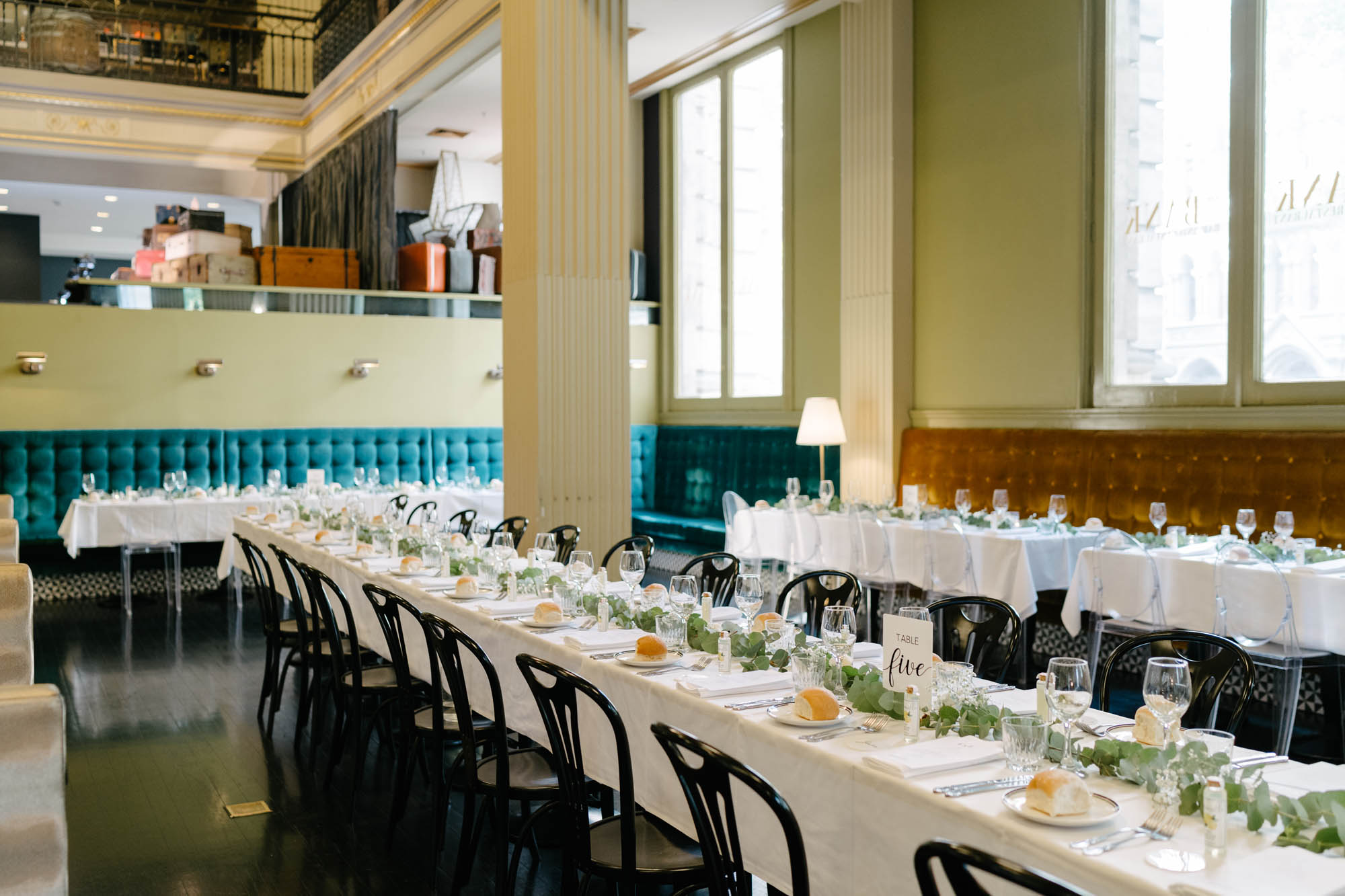 Wedding Sit Down Set Up